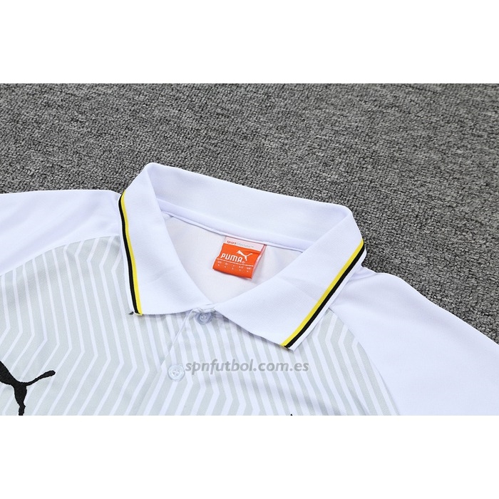 Camiseta Polo del Borussia Dortmund 2022-2023 Blanco y Verde